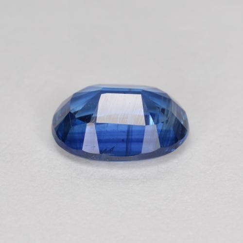 Disthène Bleu foncé naturelle Coupe ovale, 1.62 ct, VS-SI
