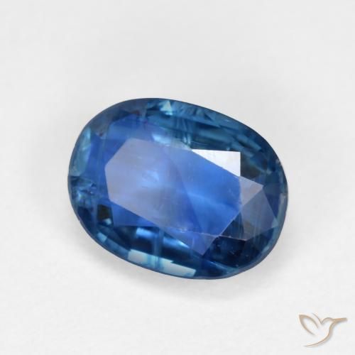 Disthène Bleu marine naturelle ovale, 1.82 ct, VS-SI
