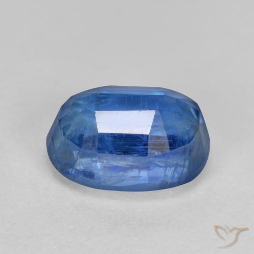 Disthène Bleu vif naturelle Coupe ovale, 2.37 ct, SI-I1