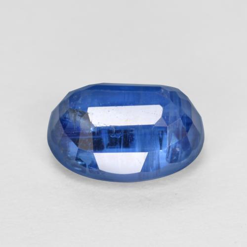 Cyanite bleue naturelle coupe ovale, 1,89 ct, SI
