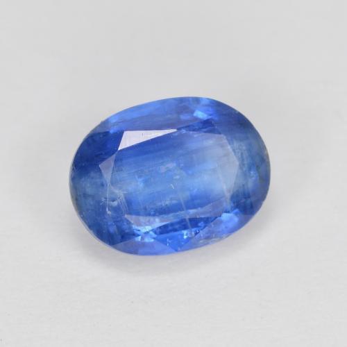 Cyanite bleue naturelle coupe ovale, 2,15 ct, SI