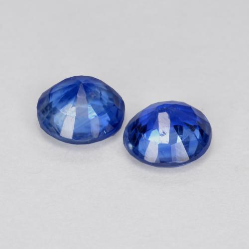 Achetez naturel 1,26ct bleue cyanite gems, coupe roude, en provenance népal chez gemselect. en stock, livraison internationale!