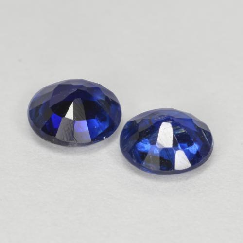 Achetez naturel 1.10ct Bleu azur profond Disthène gems, Coupe roude, En provenance Népal chez GemSelect. En stock, livraison internationale!
