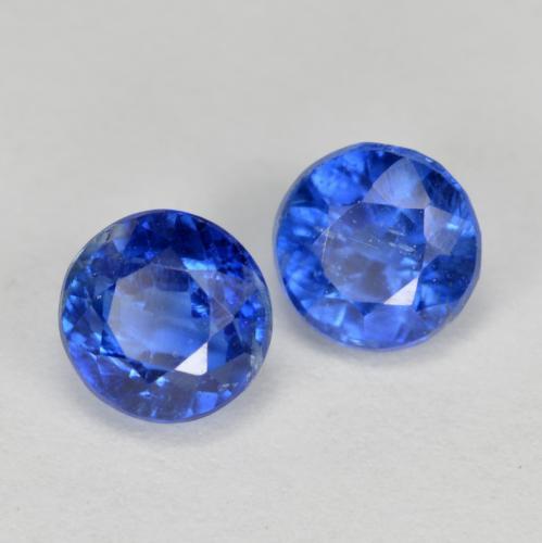 Achetez naturel 1.80ct Bleu azur profond Disthène gems, Coupe roude, En provenance Népal chez GemSelect. En stock, livraison internationale!