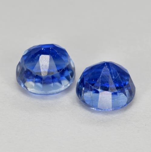 Achetez naturel 1.80ct Bleu azur profond Disthène gems, Coupe roude, En provenance Népal chez GemSelect. En stock, livraison internationale!