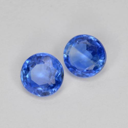 Achetez naturel 0,69ct bleue cyanite gems, coupe roude, en provenance népal chez gemselect. en stock, livraison internationale!