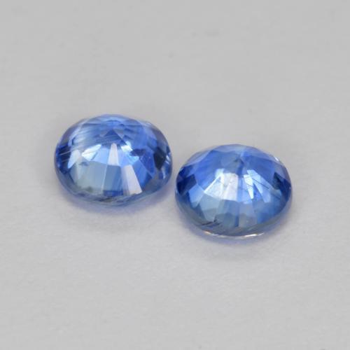 Achetez naturel 0,69ct bleue cyanite gems, coupe roude, en provenance népal chez gemselect. en stock, livraison internationale!