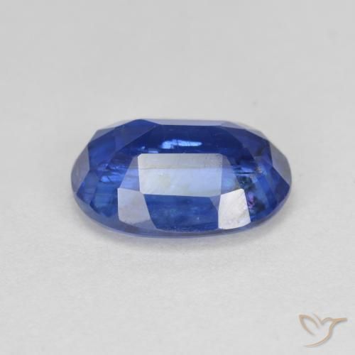 Disthène Bleu marine naturelle ovale, 2.90 ct, SI