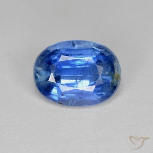 Disthène Bleu moyen naturelle ovale, 2.59 ct, SI