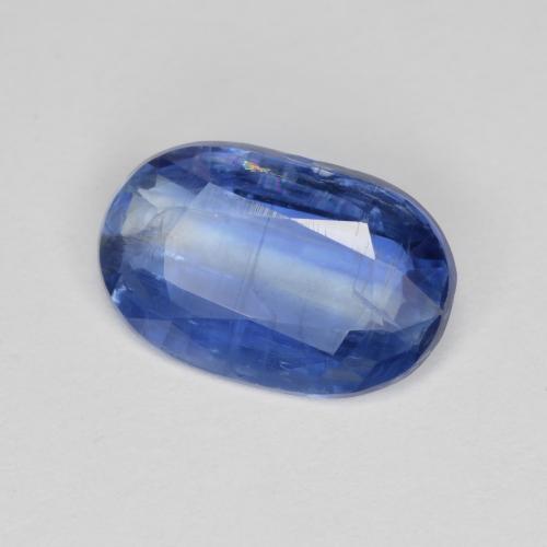Cyanite bleue naturelle coupe ovale, 2,57 ct, SI
