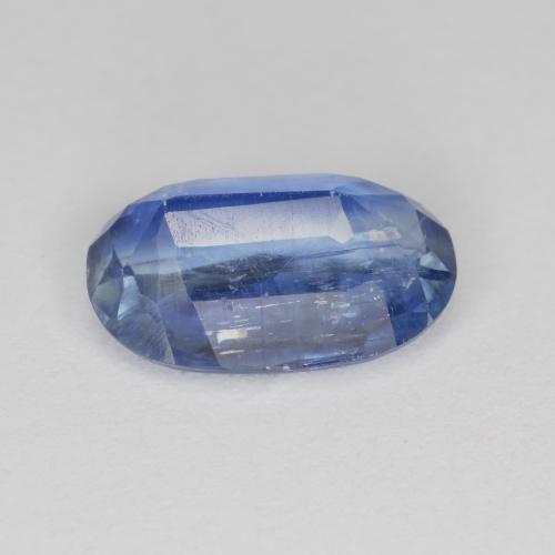 Cyanite bleue naturelle coupe ovale, 2,57 ct, SI