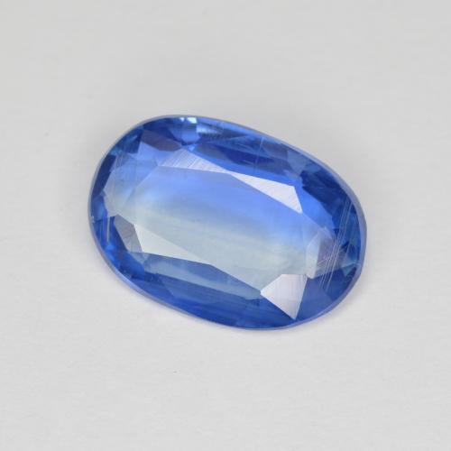 Cyanite bleue naturelle coupe ovale, 2,24 ct, VS-SI