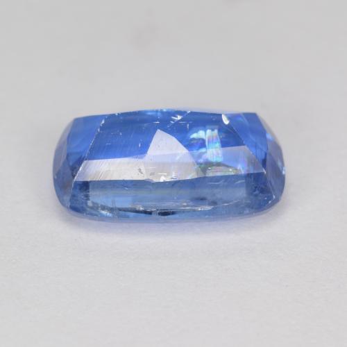 Cyanite bleue naturelle coupe coussin, 3,10 ct, SI