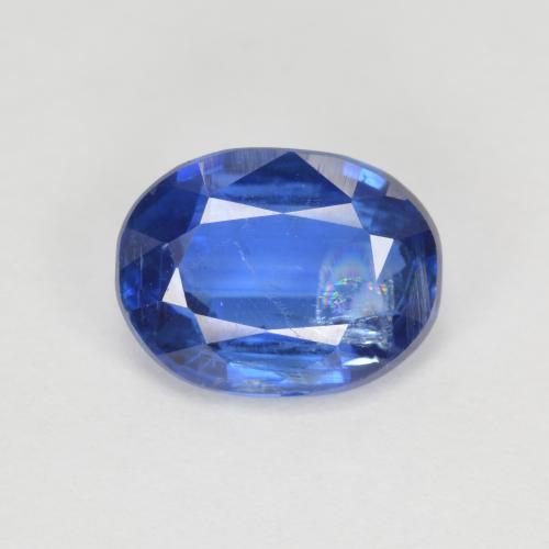 Cyanite bleue naturelle coupe ovale, 2,24 ct, SI