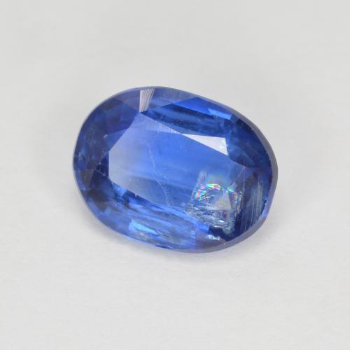 Cyanite bleue naturelle coupe ovale, 2,24 ct, SI