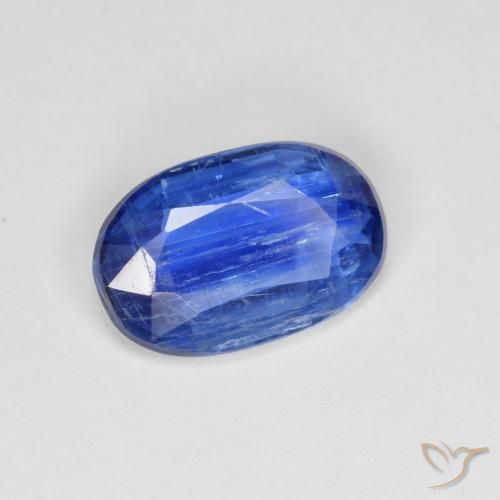 Disthène Bleu marine naturelle ovale, 2.31 ct, SI