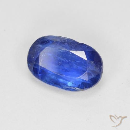 Disthène Bleu marine naturelle ovale, 2.25 ct, SI-I1
