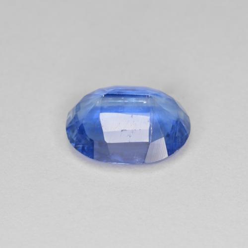 Disthène Bleu foncé naturelle Coupe ovale, 2.93 ct, SI