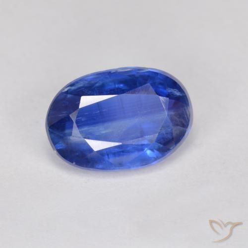 Disthène Bleu marine naturelle Coupe ovale, 2.21 ct, SI