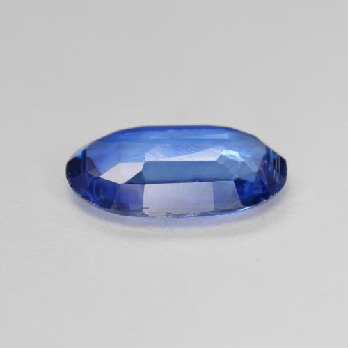 Cyanite bleue naturelle coupe ovale, 3,04 ct, VS-SI