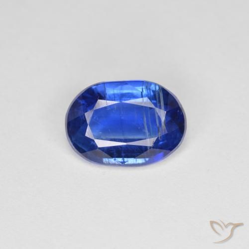 2.82ct Naturel Bleu marine Disthène, ovale, VS-SI
