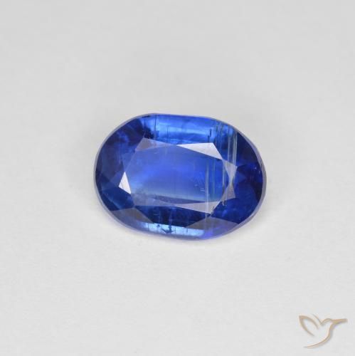 Disthène Bleu marine naturelle ovale, 2.82 ct, VS-SI
