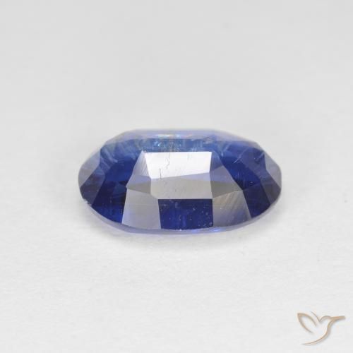 Disthène Bleu foncé naturelle Coupe ovale, 3.06 ct, SI