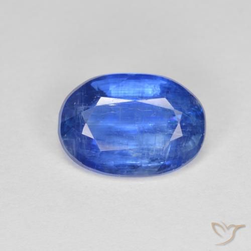 Cyanite bleue naturelle coupe ovale, 2,72 ct, SI