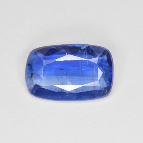 Cyanite bleue naturelle coupe coussin, 2,94 ct, SI