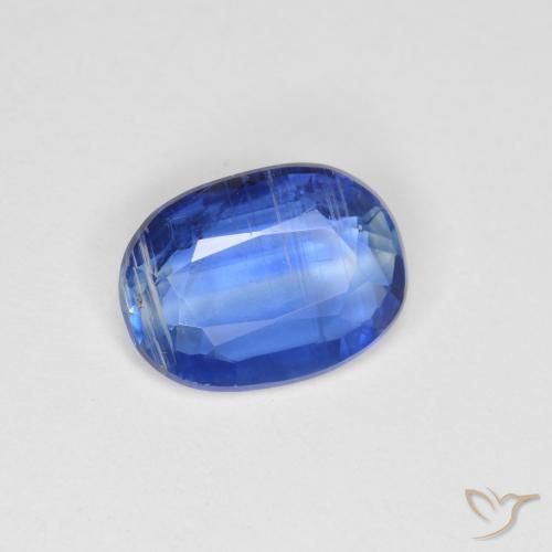 Disthène Bleu marine naturelle ovale, 2.25 ct, SI