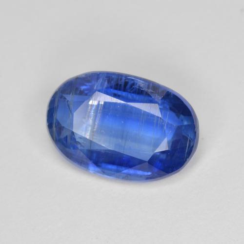 Disthène Bleu foncé naturelle Coupe ovale, 3.11 ct, SI
