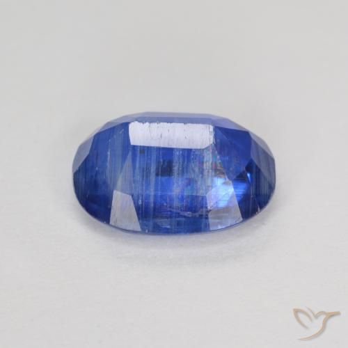 Disthène Bleu foncé naturelle ovale, 2.74 ct, SI