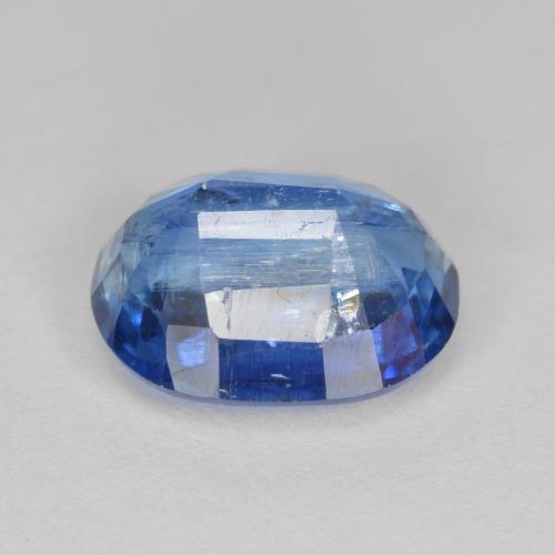 Disthène Bleu marine vif naturelle Coupe ovale, 4.48 ct, SI