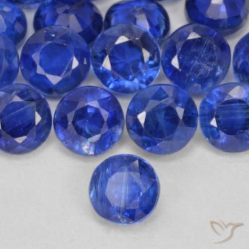 Disthène Bleu marine naturelle Tour, 0.41 ct, VS-SI
