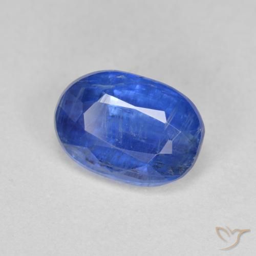 Disthène Bleu égyptien naturelle ovale, 2.73 ct, SI-I1