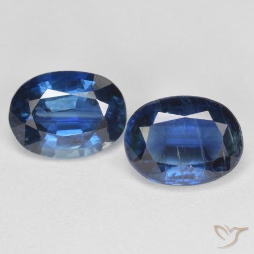 Achetez naturel 3,28ct bleue cyanite gems, coupe ovale, en provenance népal chez gemselect. en stock, livraison internationale!
