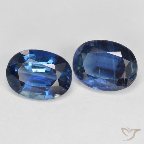 Achetez naturel 3,28ct bleue cyanite gems, coupe ovale, en provenance népal chez gemselect. en stock, livraison internationale!
