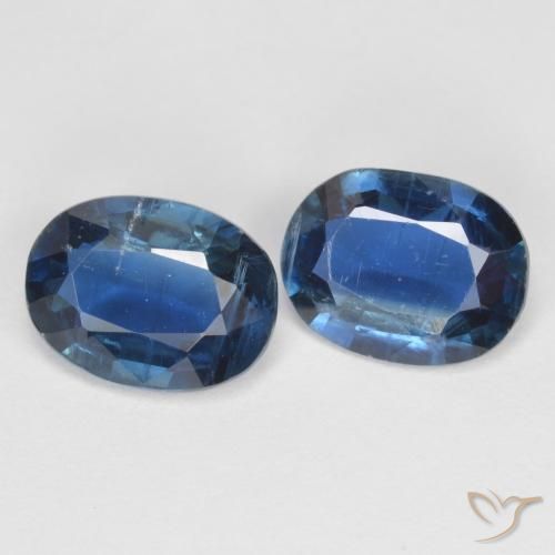 Achetez naturel 2.66ct Bleu marine Disthène gems, Coupe ovale, En provenance Népal chez GemSelect. En stock, livraison internationale!