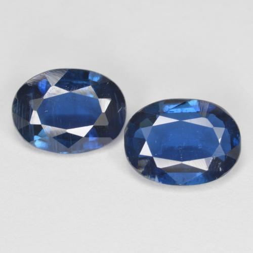 Achetez naturel 2,57ct bleu marine cyanite gems, coupe ovale, en provenance népal chez gemselect. en stock, livraison internationale!