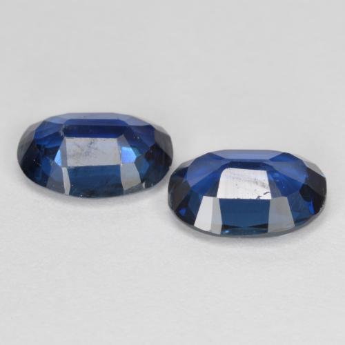 Achetez naturel 2,57ct bleu marine cyanite gems, coupe ovale, en provenance népal chez gemselect. en stock, livraison internationale!