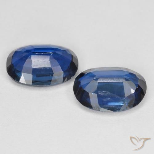 Achetez naturel 2,68ct bleue cyanite gems, coupe ovale, en provenance népal chez gemselect. en stock, livraison internationale!
