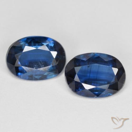 Achetez naturel 2.95ct Bleu marine Disthène gems, Coupe ovale, En provenance Népal chez GemSelect. En stock, livraison internationale!