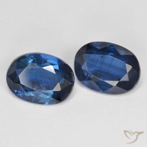 Achetez naturel 2.95ct Bleu marine Disthène gems, Coupe ovale, En provenance Népal chez GemSelect. En stock, livraison internationale!