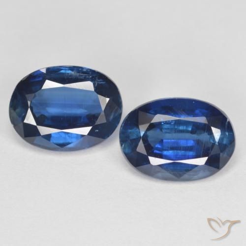 Achetez naturel 3,11ct bleue cyanite gems, coupe ovale, en provenance népal chez gemselect. en stock, livraison internationale!