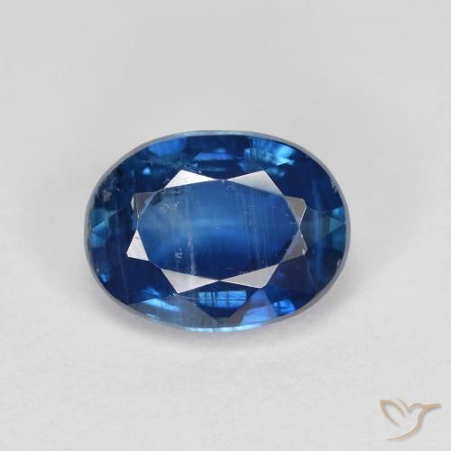1.82ct Naturel Bleu marine Disthène, ovale, VS-SI