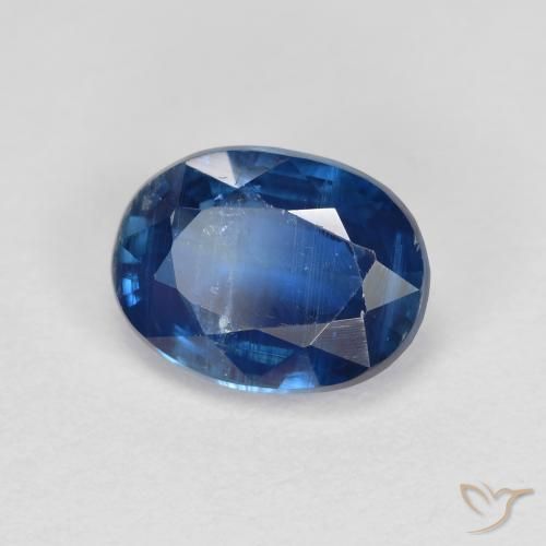 Disthène Bleu marine naturelle ovale, 1.82 ct, VS-SI