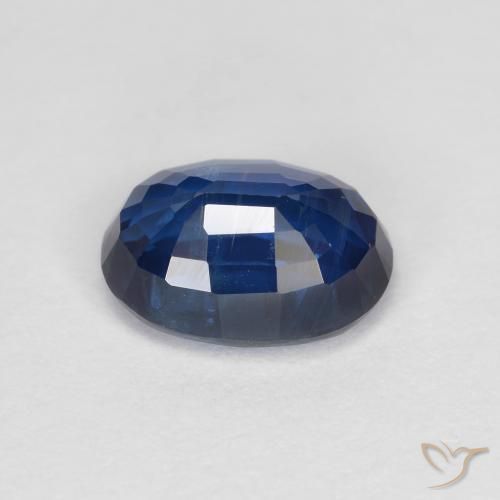 Disthène Bleu marine naturelle ovale, 1.82 ct, VS-SI