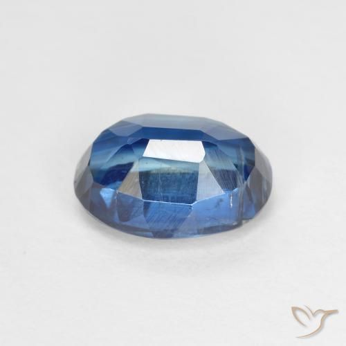 Disthène Bleu marine naturelle ovale, 1.73 ct, VS-SI