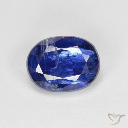 Disthène Bleu royal naturelle ovale, 2.04 ct, VS-SI