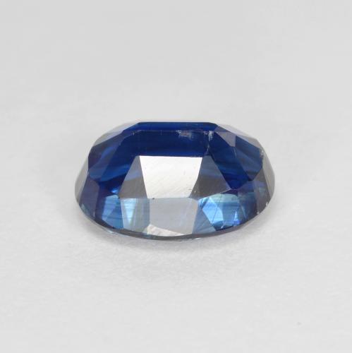 Cyanite bleue naturelle coupe ovale, 1,75 ct, VS-SI